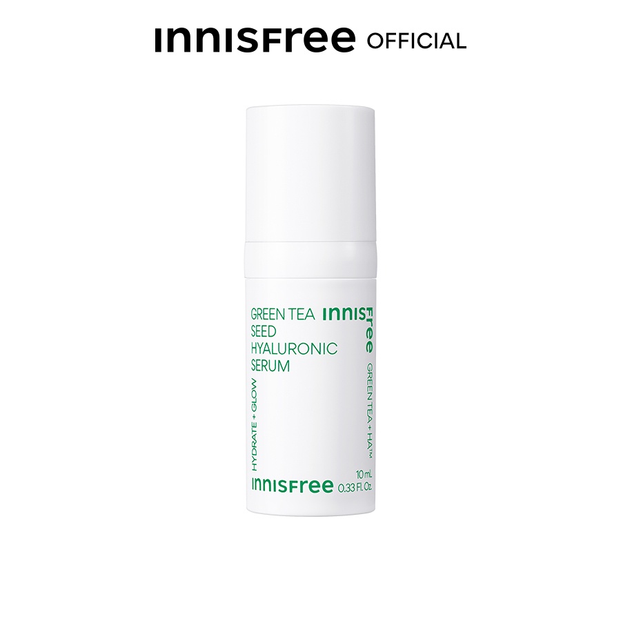 (Quà tặng) Tinh chất dưỡng ẩm INNISFREE Green Tea Seed Hyaluronic Serum 10mL