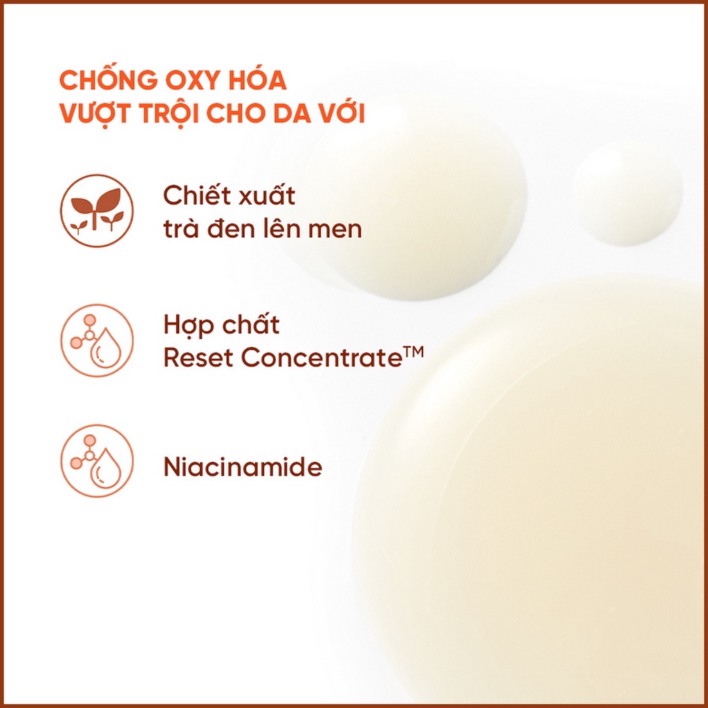 (Quà tặng không bán) Bộ 2 sample dưỡng da chống lão hóa trà đen Innisfree Black Tea Essential Duo Kit