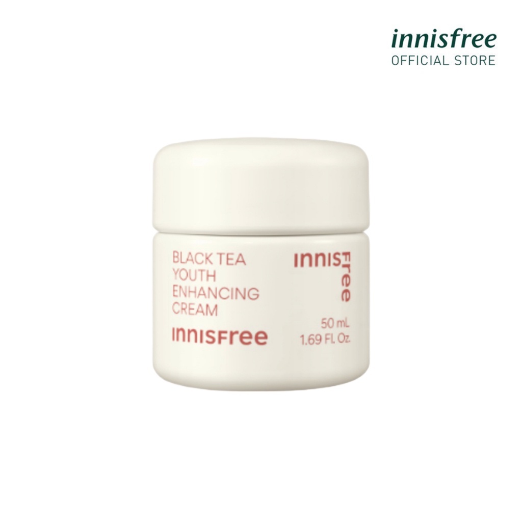 (Quà tặng) Kem dưỡng phục hồi và chống lão hóa trà đen innisfree Black Tea Youth Enhancing Cream 45 mL