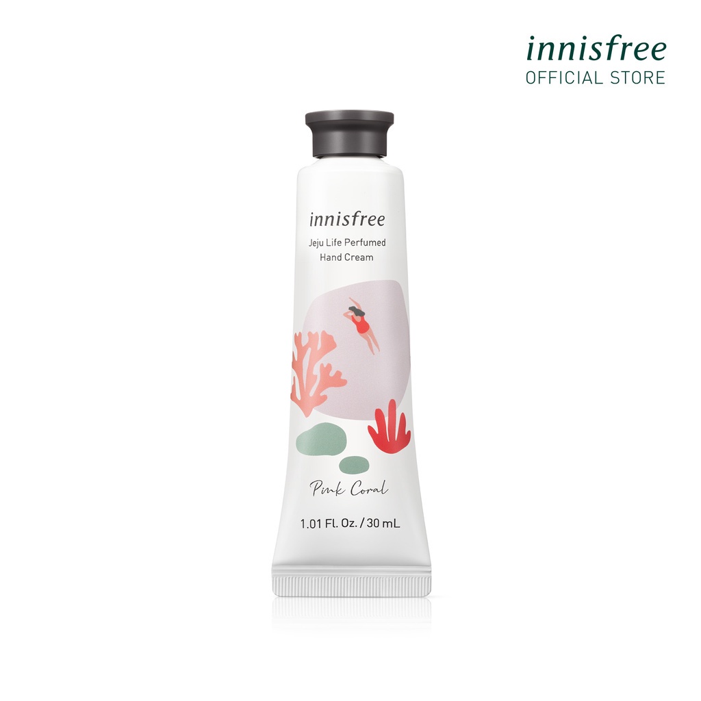 (Quà tặng không bán) Kem dưỡng da tay hương nước hoa innisfree Jeju Life Perfumed Hand Cream 30ml