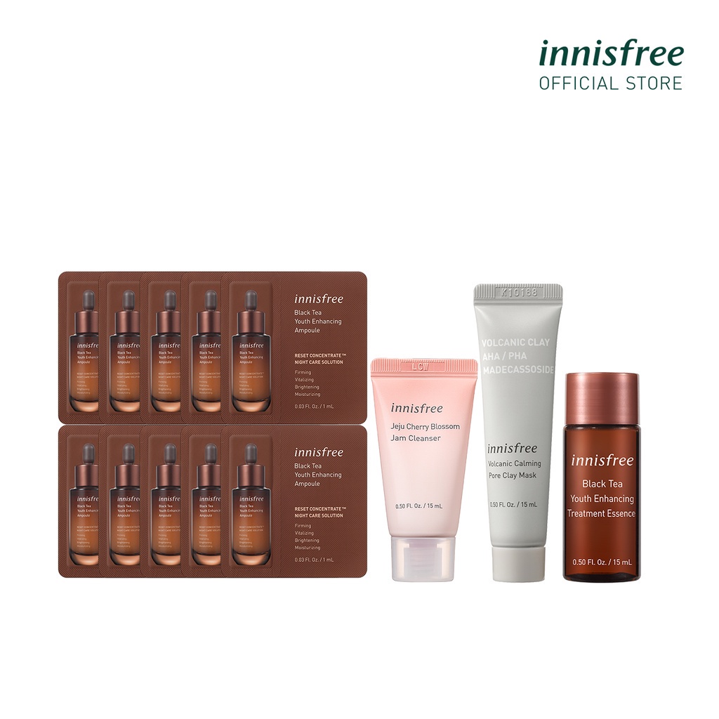 (Quà tặng không bán) Bộ quà tặng chăm sóc da toàn diện innisfree Super Skincare Gift Set