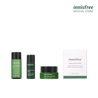 (Quà tặng) Bộ chăm da 3 món từ trà xanh innisfree Green Tea Trio Kit