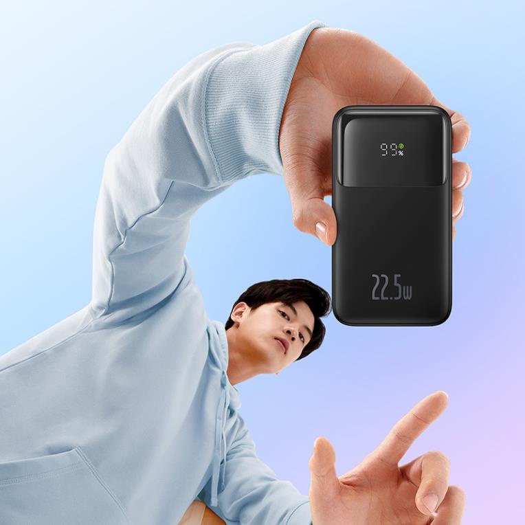 Sạc Dự Phòng OS-Baseus Comet Series Dual-Cable Digital Display Fast Charge Power Bank