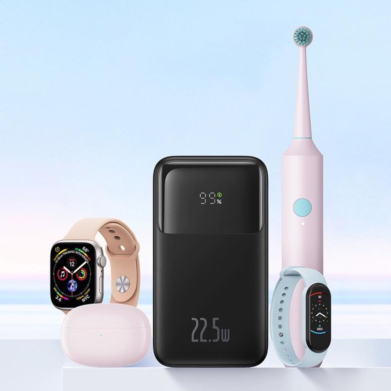 Sạc Dự Phòng OS-Baseus Comet Series Dual-Cable Digital Display Fast Charge Power Bank