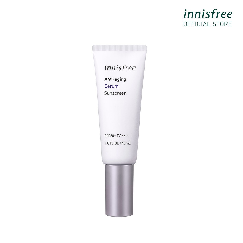 Kem chống nắng ngăn ngừa lão hóa innisfree Anti-aging Serum Sunscreen SPF 50+ PA++++ 40ml