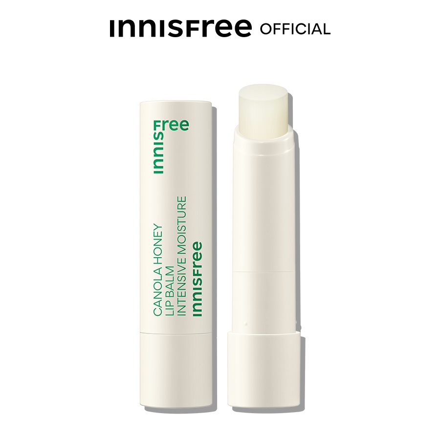 Son dưỡng môi không màu innisfree Canola Honey Lip Balm Deep Moisture 3.5g