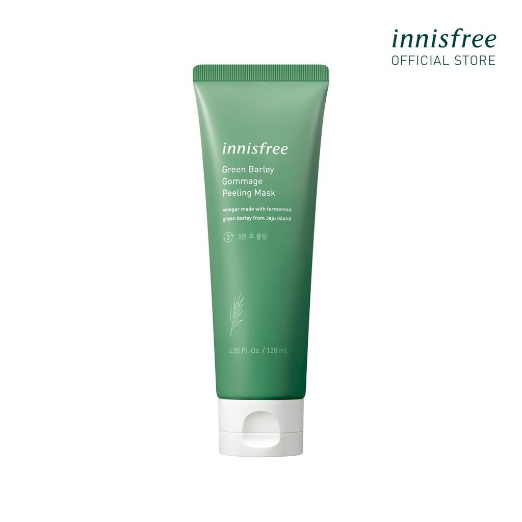 Mặt nạ tẩy tế bào da chết từ lúa mạch xanh innisfree Green Barley Gommage Mask 120ml