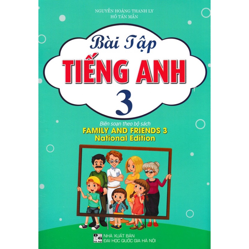 Sách - Bài Tập Tiếng Anh 3 (Biên Soạn Theo Bộ Sách Family And Friends 3 National Edition) HA