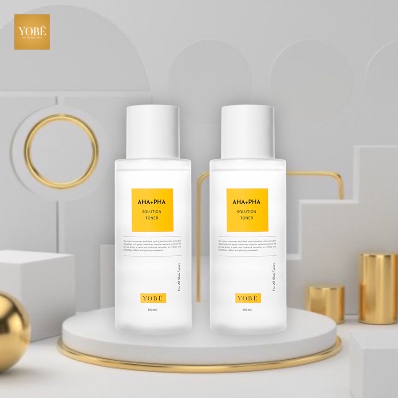 [ Chính Hãng ] Toner AHA/PHA Cân Bằng pH & Làm Sạch Sâu Yobe 300mL