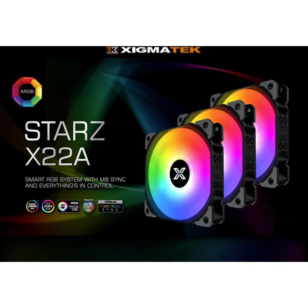 Fan Quạt Tản Nhiệt XIGMATEK X22A BLACK