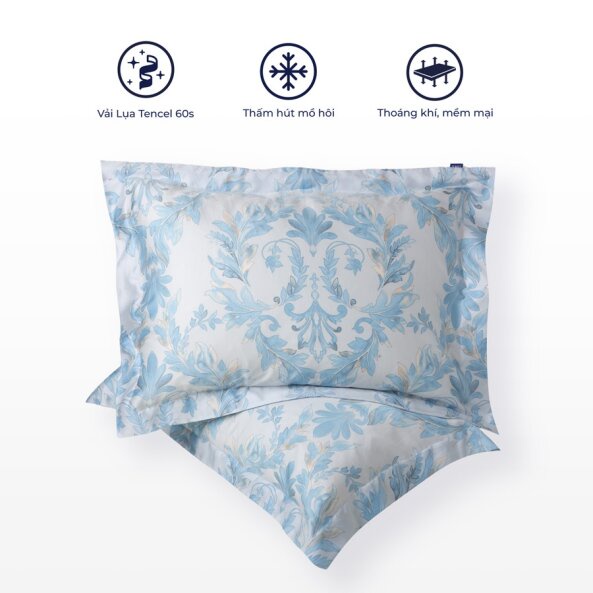 Vỏ Gối Ôm, Oval, Mliving Liên Á - Chất Liệu Tencel 60s Đạt Chứng Nhận OEKO-TEX An Toàn Cho Da, Mềm M