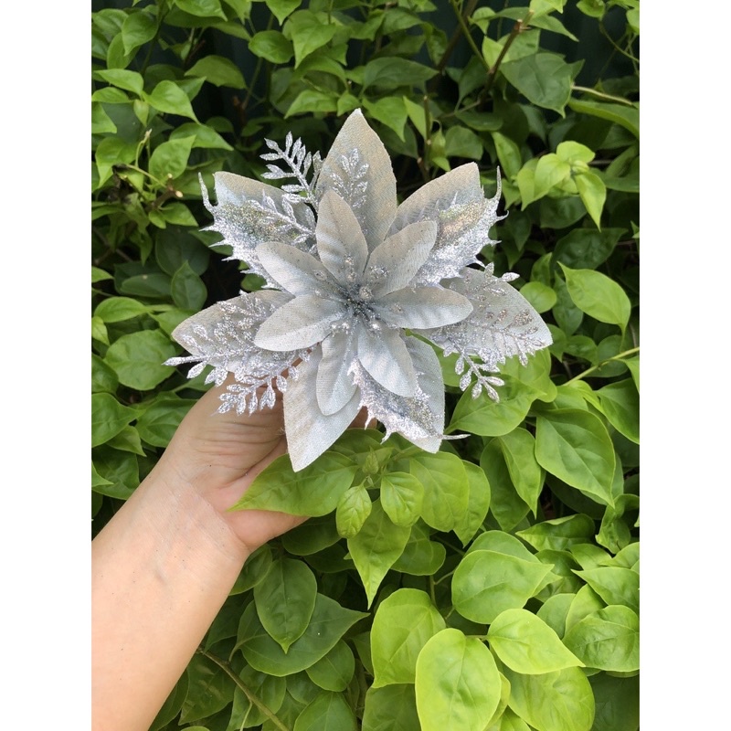 Hoa kép trạng nguyên kim tuyến trang trí cây thông, tháp oản tài lộc, trang trí đồ handmade