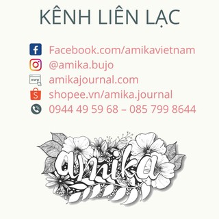 Sổ tay amika - Sổ ruột Dot, Chấm bi