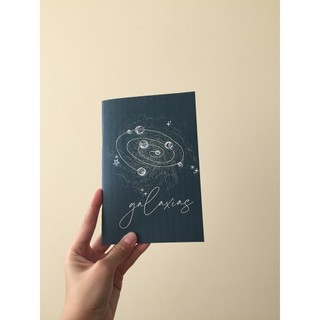 Sổ tay thiết kế họa tiết Galaxy - 72 trang - Ruột giấy trắng Chấm bi (Dot) / ô vuông (Grid) / Kẻ ngang/Trơn/Mixed