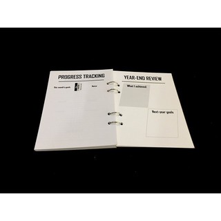 Sổ còng LANGUAGE STUDY PLANNER - MINIMALIST 14x19 cm - 180 trang