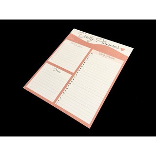 Set 45 tờ Giấy note lập kế hoạch theo ngày - Loại 1 - Daily Planner 19x23,5 cm (gần size B5)