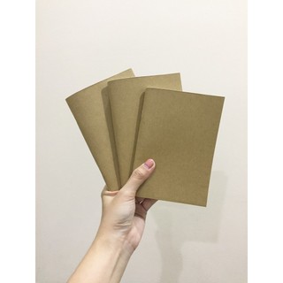 Lõi sổ, ruột sổ refill, Sổ tay bìa trơn size A6 - 72 trang - Giấy trắng Chấm bi (Dot) / ô vuông (Grid) / Kẻ ngang / Trơn