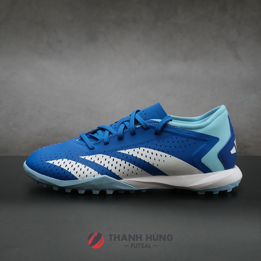 GIÀY ĐÁ BÓNG CHÍNH HÃNG ADIDAS PREDATOR ACCURACY.3 L TF - GZ0002 - XANH DƯƠNG/TRẮNG
