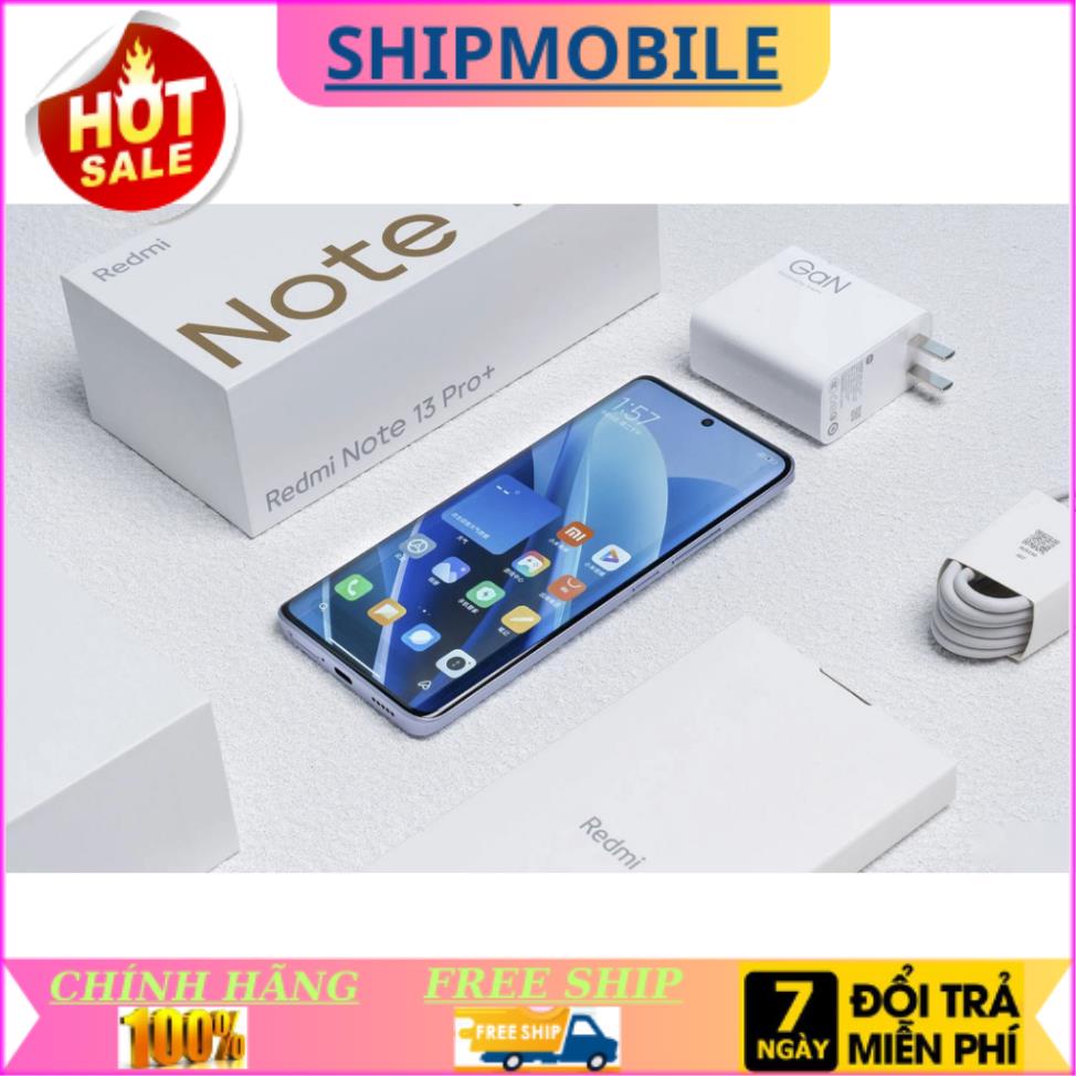 Điện thoại Xiaomi Redmi Note 13 Pro+ plus  Hàng Nhập Khẩu fullbox BH 12T