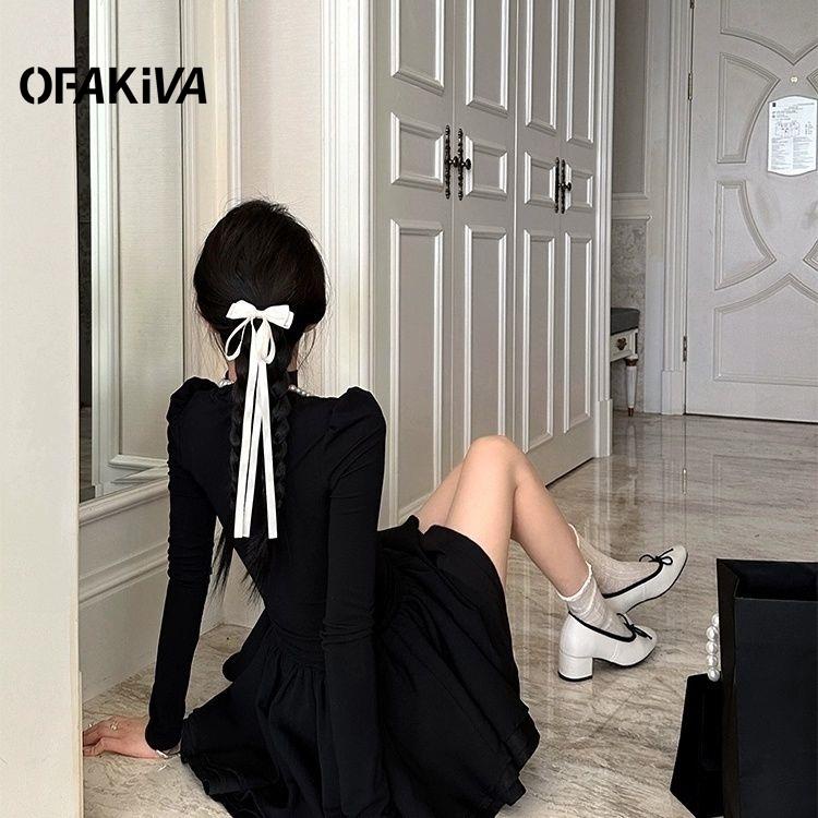 Đầm Dệt Kim Cổ Lọ Màu Đen Phong Cách Công Chúa