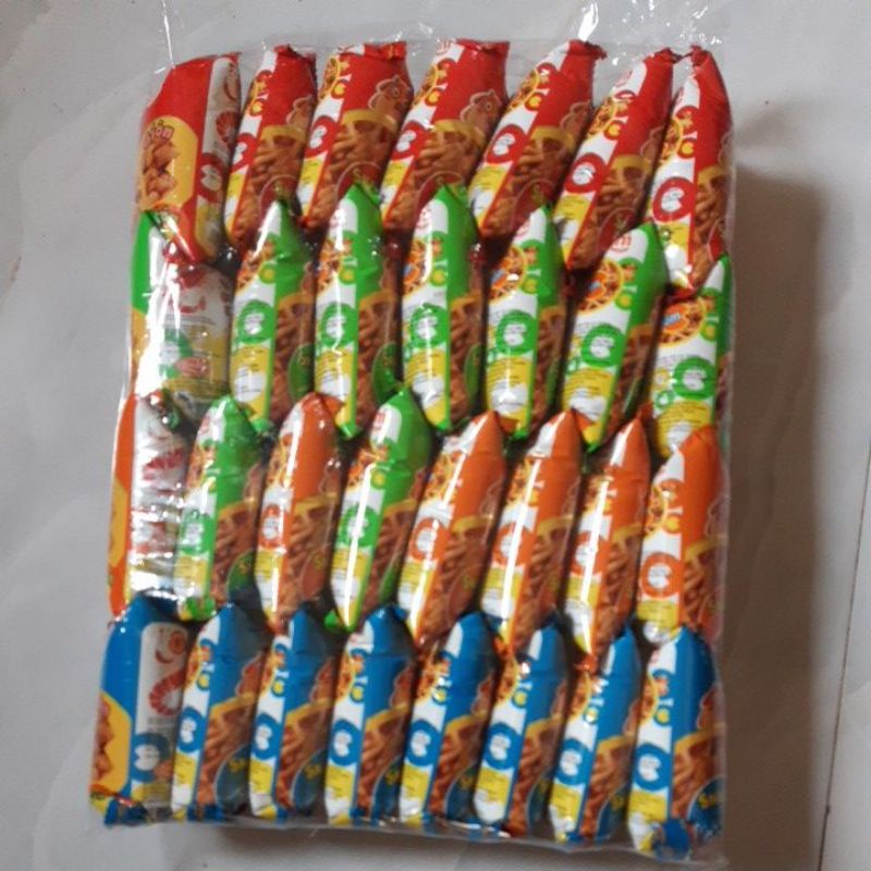 Ohihi snack tôm 1 bịch 30 gói nhỏ