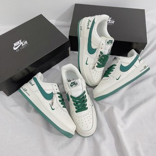 Giày AF1 fresh bàn chải xanh lá | Full box + phụ kiện | có box bảo vệ giày af1 âm dương xanh lá mẫu mới