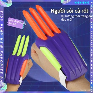 Móng vuốt cà rốt Súng đồ chơi móng vuốt bằng kính thiên văn Wolverine Súng đồ chơi móng vuốt cà rốt in 3D dao cà rốt