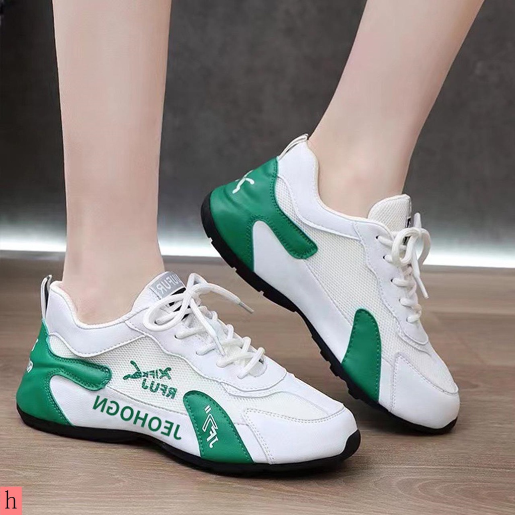 Giày Thể Thao Bằng Da Thật Đế Dày Chống Mòn Thoáng Khí Thời Trang Mùa Xuân 2023 Cho Nữ