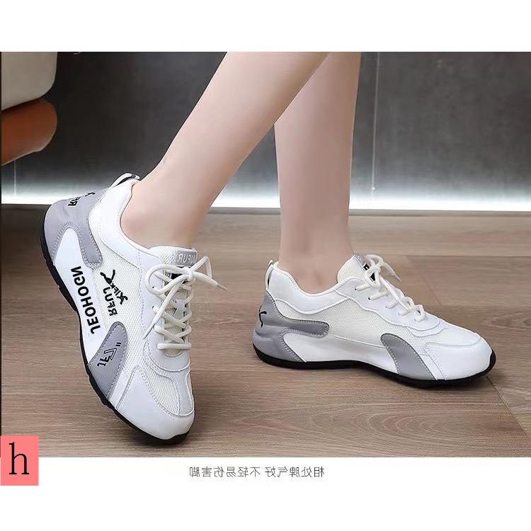 Giày Thể Thao Bằng Da Thật Đế Dày Chống Mòn Thoáng Khí Thời Trang Mùa Xuân 2023 Cho Nữ