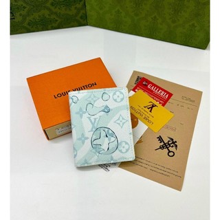 Ví đứng nam lv full box/Ví nam lv có hộp dáng đứng