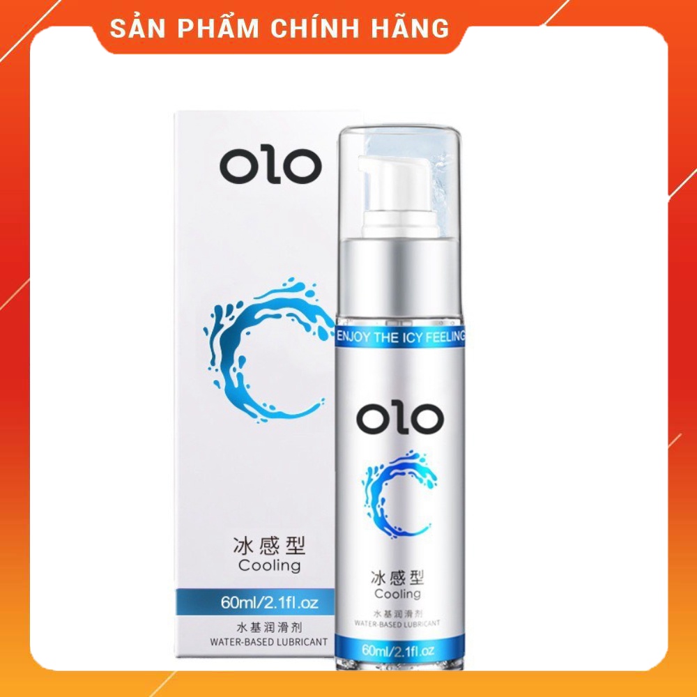 Gel Bôi Trơn OLOL Cooling Cao Cấp The mát 60ml - Tăng khoái cảm