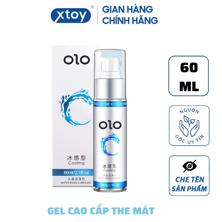 Gel Bôi Trơn OLOL Cooling Cao Cấp The mát 60ml - Tăng khoái cảm