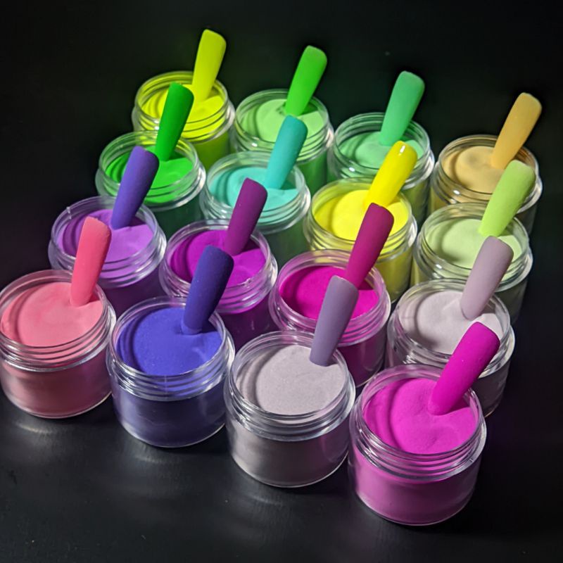 Bột nail 5 in 1 (đắp bột - vẽ nổi - nặn hoa - nhúng dipping - ombre) *Màu 67 - 80*