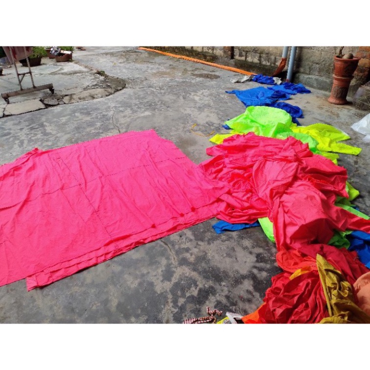 Vải làm diều, Vải khâu diều to bé các loại