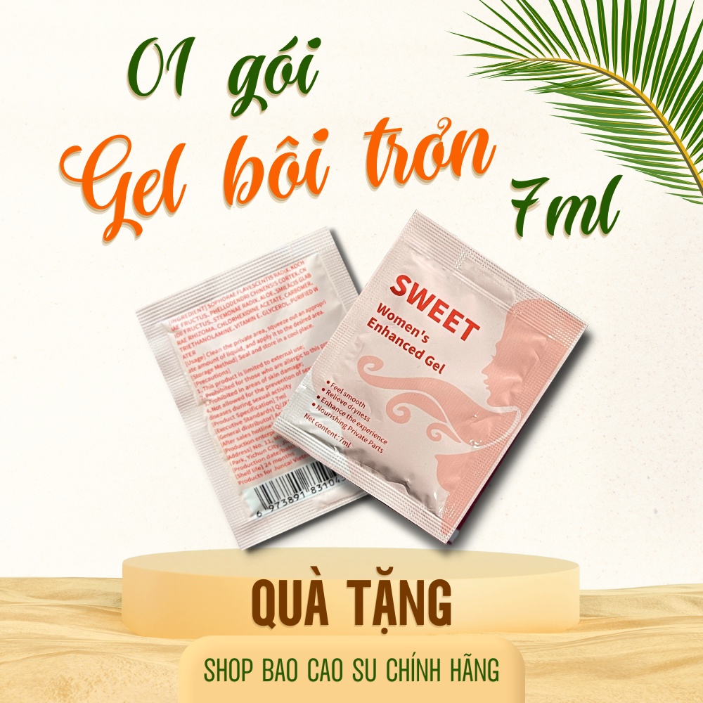 [Quà tặng] Gel bôi trơn gốc nước dạng túi tiện dụng 7ml