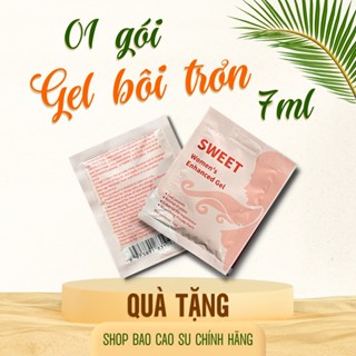[Quà tặng] Gel bôi trơn gốc nước dạng túi tiện dụng 7ml
