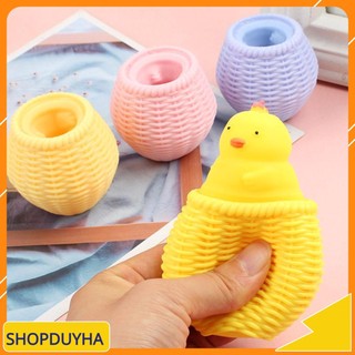 Đồ chơi bóp hình con gà squishy vui nhôn cho bé