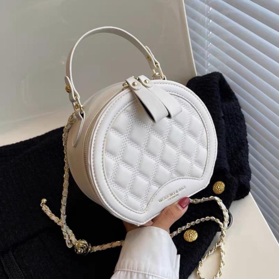 Túi xách đeo chéo nữ dáng tròn thời trang TX60