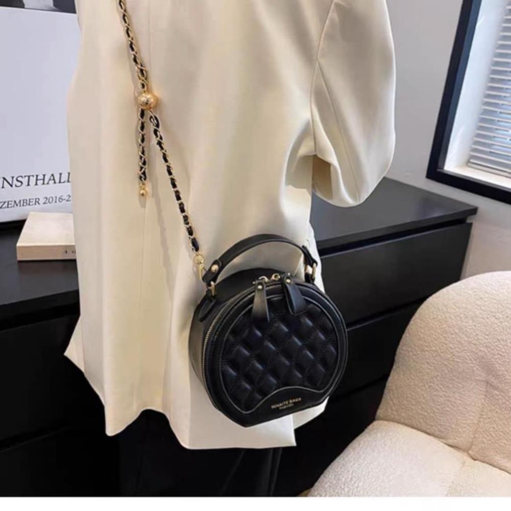 Túi xách đeo chéo nữ dáng tròn thời trang TX60