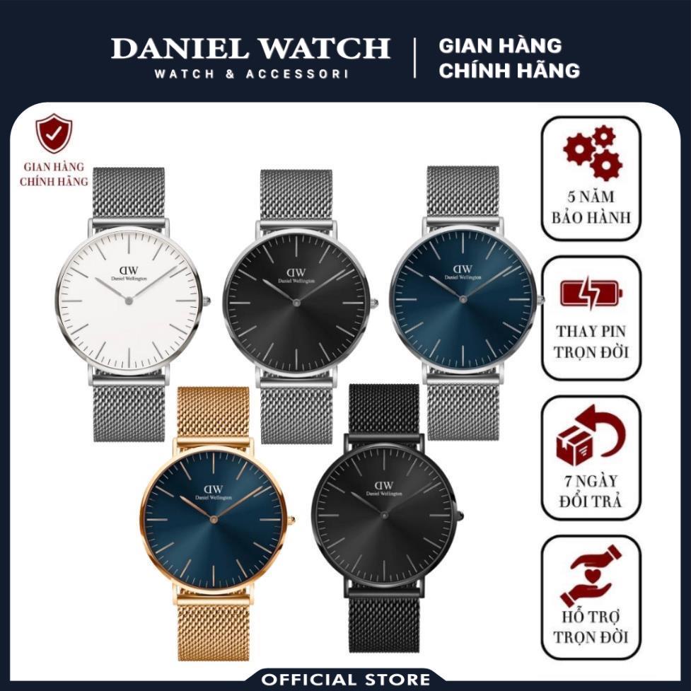 Đồng hồ Nam Classic Petite Dây Mesh 40mm - Daniel Watch