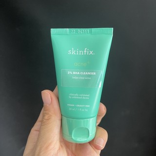 Sữa rửa mặt SKINFIX 2% BHA cho da dầu mụn 30ml