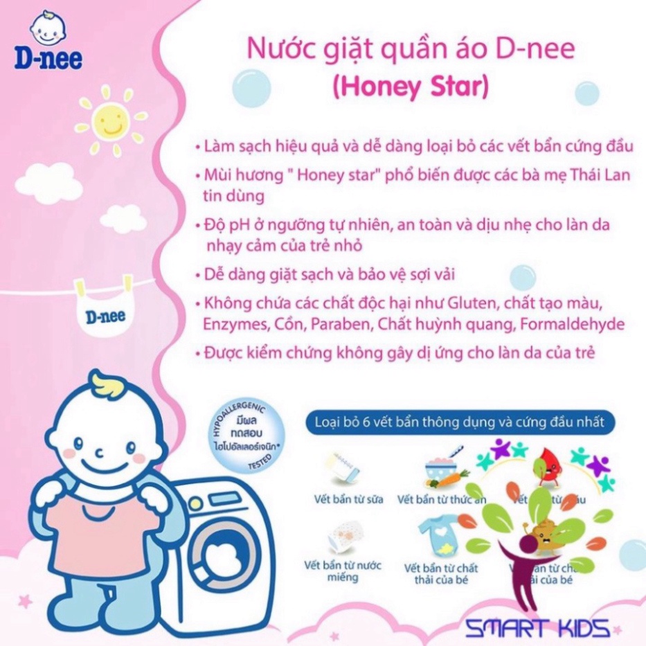NƯỚC GIẶT XẢ DNEE 3L  NHẬP KHẨU TỪ THÁI LAN