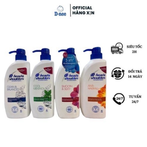 Dầu gội head and shoulder Thái Lan 450ml