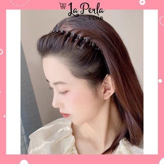 Bờm Tóc Phong Cách Vintage Cài Tóc Hàn Quốc Nhẹ Nhàng Gợn Sóng phanngoc08