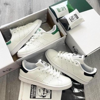 Giày sneaker thể thao adidas Stan Smith, Stan gót đen, stan gót xanh Hàng S/C cao cấp Bản Quảng Châu