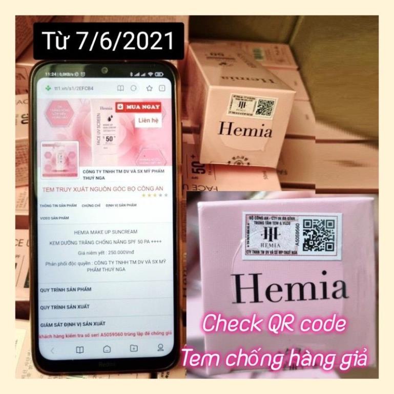 Kem Chống Nắng Hemia Chính Hãng