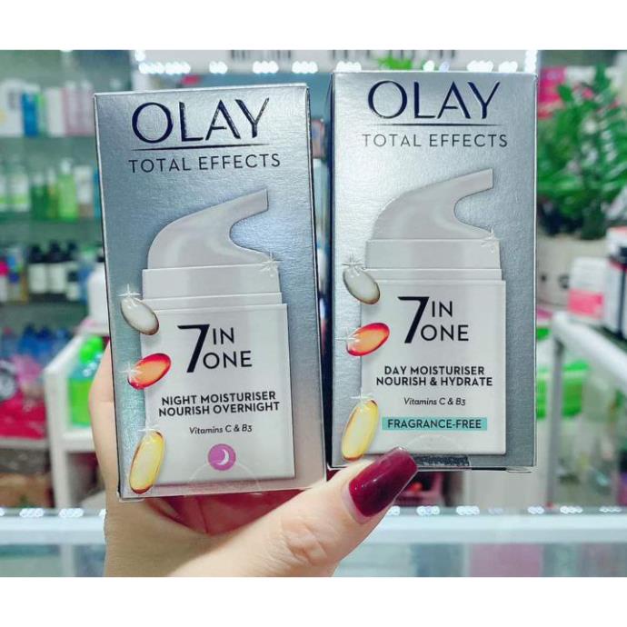 Kem dưỡng Olay Total Effects 7in1 ban ngày và ban đêm mẫu mới