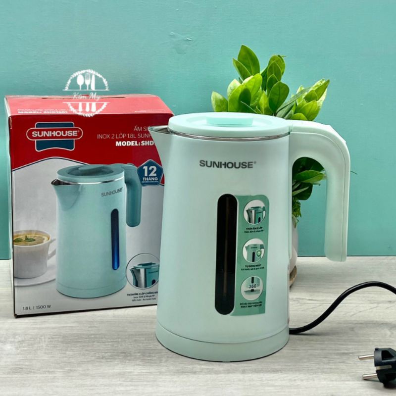 Ấm siêu tốc Sunhouse #SHD1351