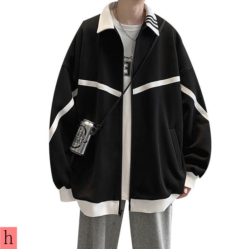 Áo Khoác Bóng Chày Dáng Rộng Thời Trang Hàn Quốc Cao Cấp Cho Nam
