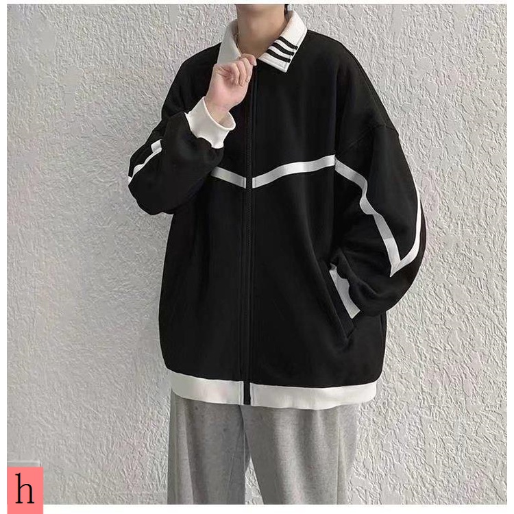 Áo Khoác Bóng Chày Dáng Rộng Thời Trang Hàn Quốc Cao Cấp Cho Nam